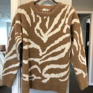 Entro Zebra Print Sweater